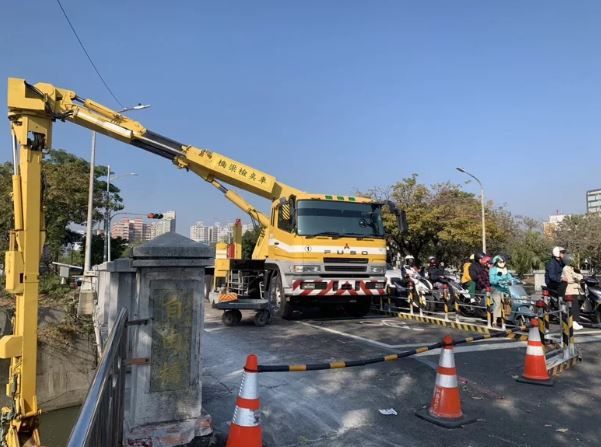 高雄自由橋擴建為5線道  施工期預計4個月