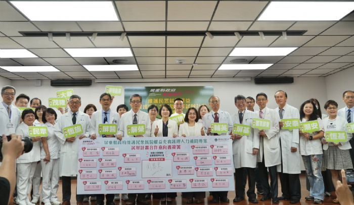 屏東首創護理人力補助計畫，最高月增6,000元吸引新進護理人才