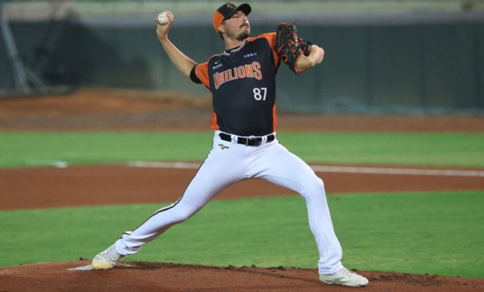 統一獅2：1險勝樂天桃猿　喬登熱身賽初登板繳優質內容