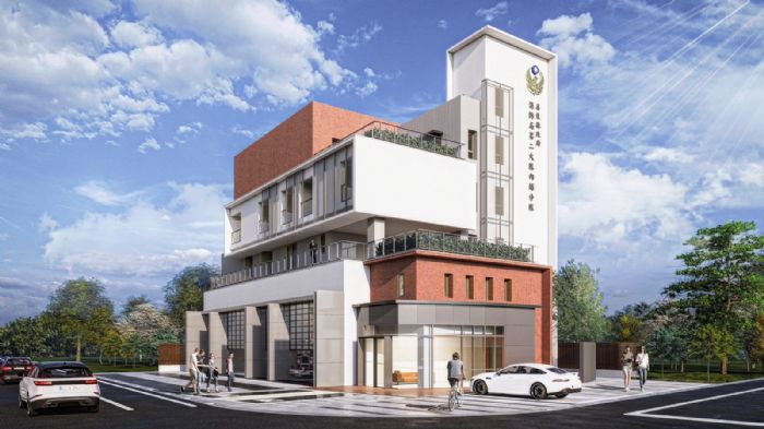 屏東內埔消防分隊新廳舍動土，以提升消防工作環境強化戰力