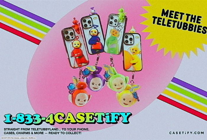 「天線寶寶，說～你～好～」！ CASETiFY 全新推出天線寶寶聯名系列，玩味復古造型夢回童年最愛