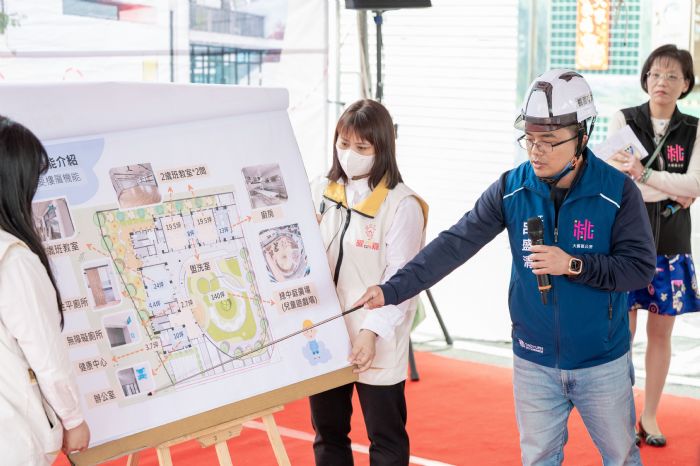 桃園市新建公共化幼兒園工程進展順利，為在地家庭提供優質學前教育