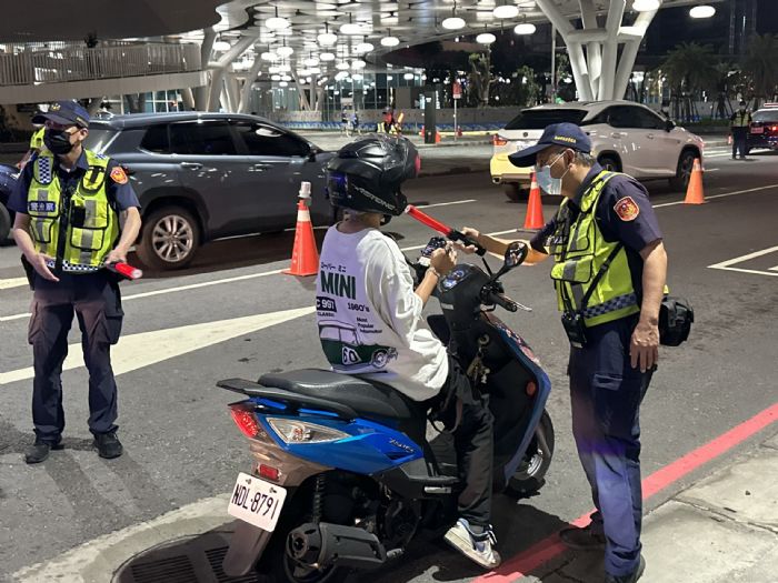 高雄市警局推動酒駕零容忍政策，堅持無限期執法