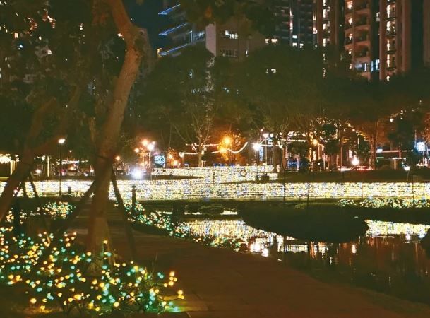 東興圳光藝節點燈 閃耀到春節後