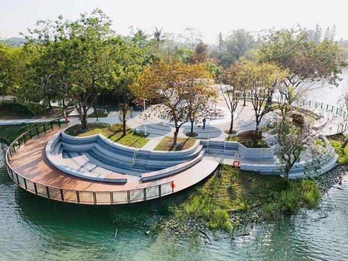 虎頭埤風景區推水陸空三重體驗　遊湖、烤肉、攀樹一次滿足