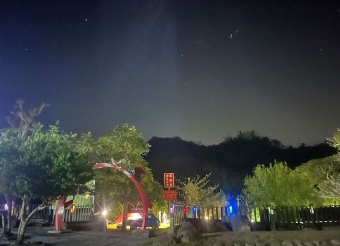 秋冬露營正當時　楠西山林星空成臺南觀星露營新熱點