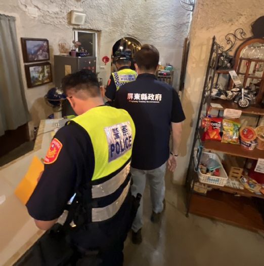 屏東縣政府加強打擊非法民宿經營，保障旅客住宿權益