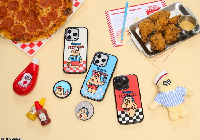 CASETiFY 攜手大饅大力的服飾品牌 mouggan 推出聯名系列與原創角色「歐兜 Ohdou」打工仔展開不可能的追夢冒險