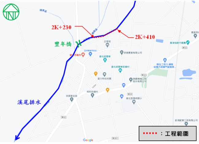 臺南市溪尾排水護岸整建工程啟動，提升防洪效能保障民生