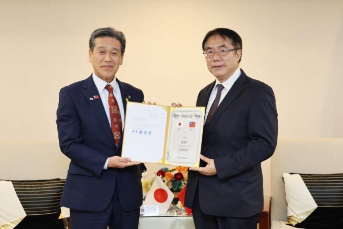 台南市與日本茨城縣那珂市締盟一周年，共同見證友誼升溫