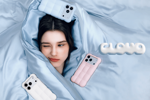 膨脹美學當道！CASETiFY 全新雲朵手機殼圓潤外型惹人愛 「棉花白」、「天空藍」、「棉花糖粉」三款夢幻配色療癒登場