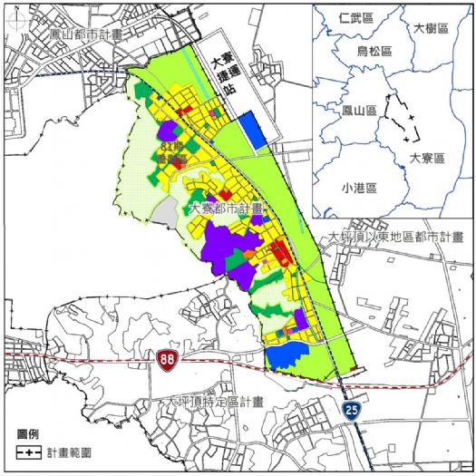 高雄市配合國道7號推動大寮都市計畫通盤檢討，攜手迎向城市新未來，邀請市民共同參與