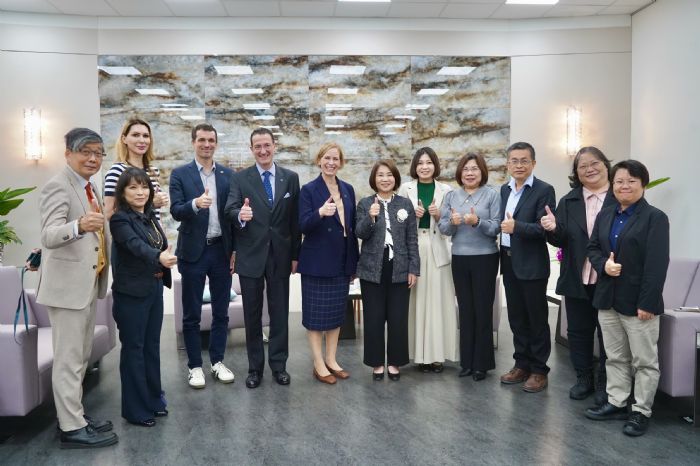 歐洲在臺商務協會首位女性理事長拜會屏縣府，周春米盼深化臺歐合作、共創永續契機