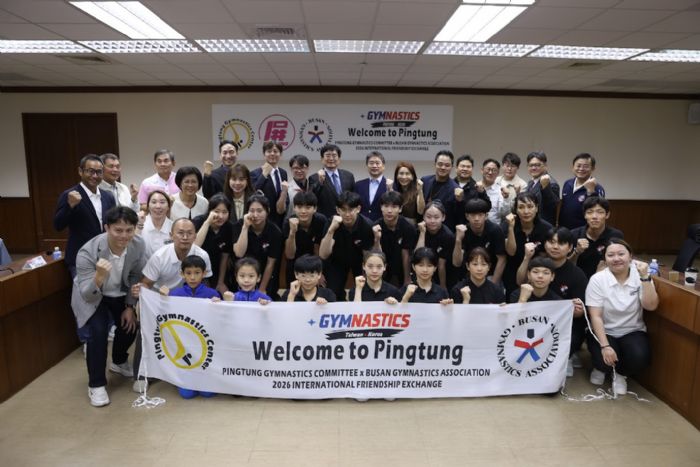 深化國際體操交流，韓國釜山體操協會來台與屏東展開為期8天交流訓練