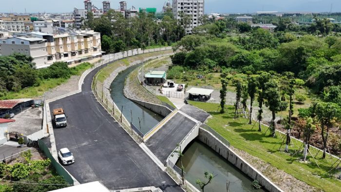 屏東潮州民治溪治水竣工｜防洪、生態、休閒三合一，打造幸福親水新亮點