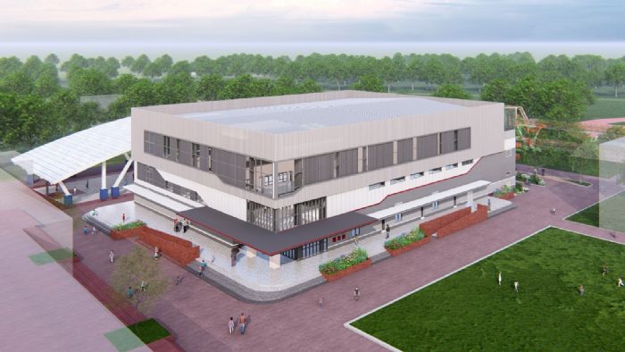 恆春國中體育館動土啟新章，打造安全舒適的運動新地標