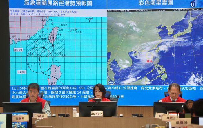 鳳凰颱風逼近，屏東災害應變中心提升一級開設，籲請鄉親做好防颱措施