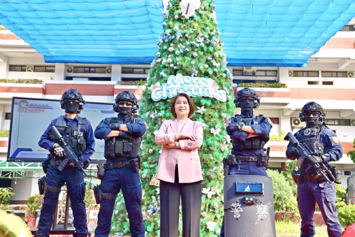 110啟動屏東跨域守護網，周春米領軍三區共構防詐防暴