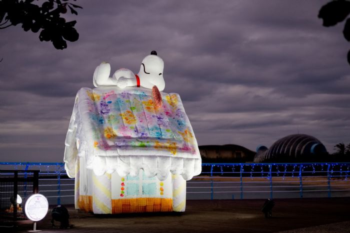 《How Do You Do, Snoopy?》藝術作品進駐屏東「曖曖在海邊」 Peanuts 角色登陸漁港2 月 14 日情人節登場