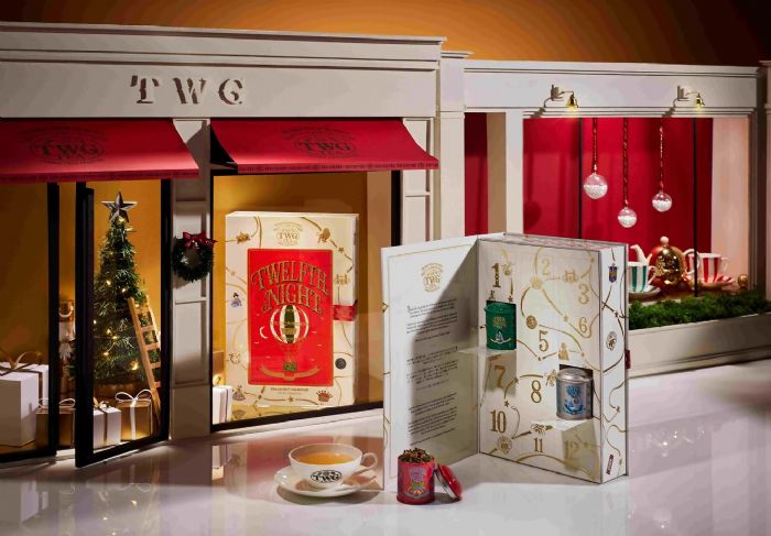 詠讚歲末：TWG Tea「聖誕十二夜日曆禮盒」揭開佳節的華麗篇章