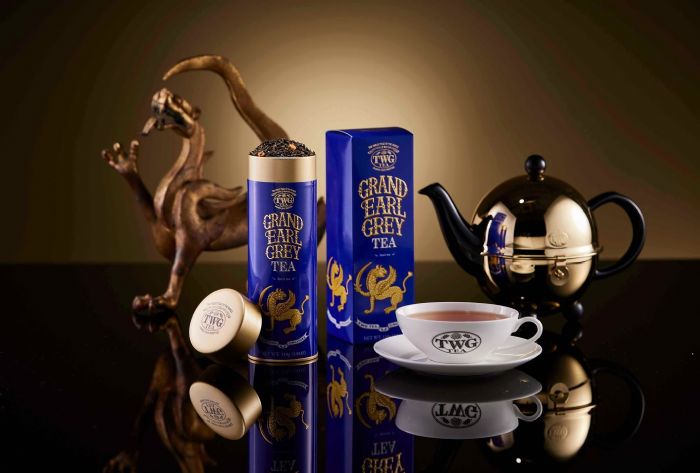 再創經典巔峰 TWG Tea頂級訂製茶全新代表作「尊爵伯爵茶」，金黃雲南紅茶調配珍稀佛手柑，優雅演繹秋韻奢華