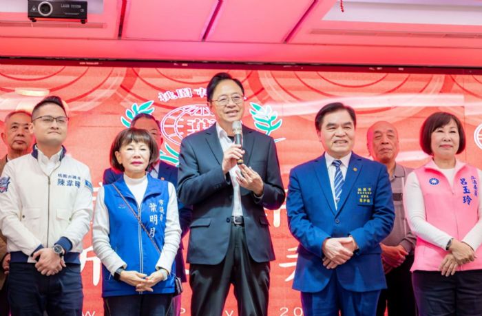 桃園葉姓宗親新春團聚，攜手市府推動公益與高齡友善城市