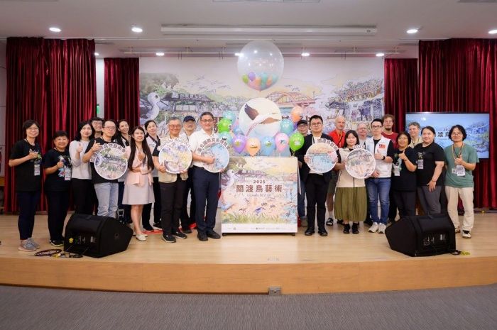 藝術與自然的美好邂逅！「2025關渡鳥藝術」盛大揭幕，串聯藝術季與賞鳥博覽會