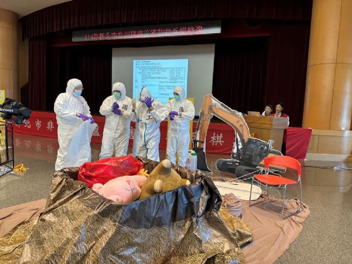 新北市舉辦非洲豬瘟兵棋推演，跨局處合作強化防疫即戰力