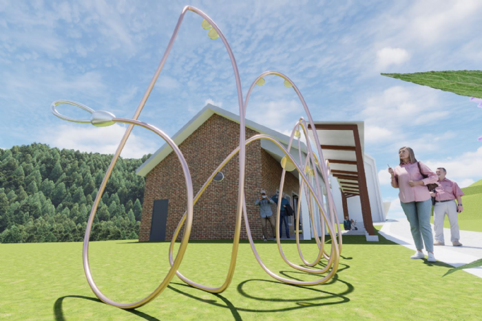 牽起希望的線條！瑞芳動物之家公共藝術《心繫同遊》為毛寶貝點亮回家之路