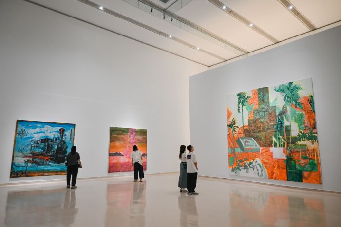 高美館新展《園區──2025張新丕個展》感知南方熱帶的色彩呼吸