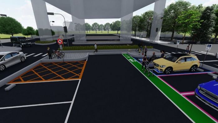 自駕出遊方便停!東后豐自行車道起點新設停車場 預計明年8月完工 自駕出遊方便停!東后豐自行車道起點新設停車場 預計明年8月完工