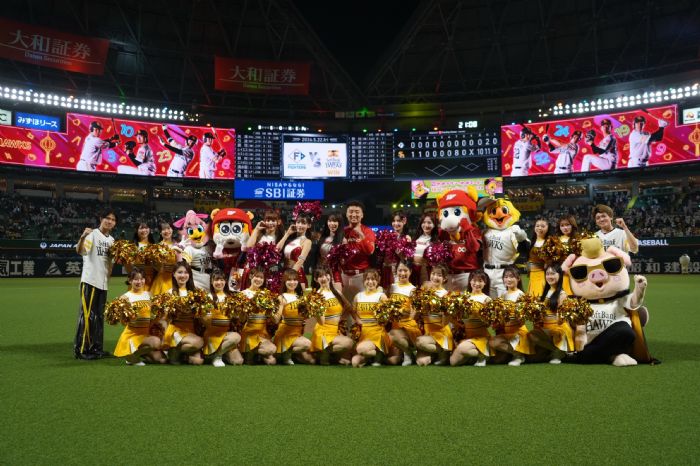 味全龍Dragon Beauties前進福岡！與球迷共迎福岡軟銀鷹「HAWKS ASIAN DAY」