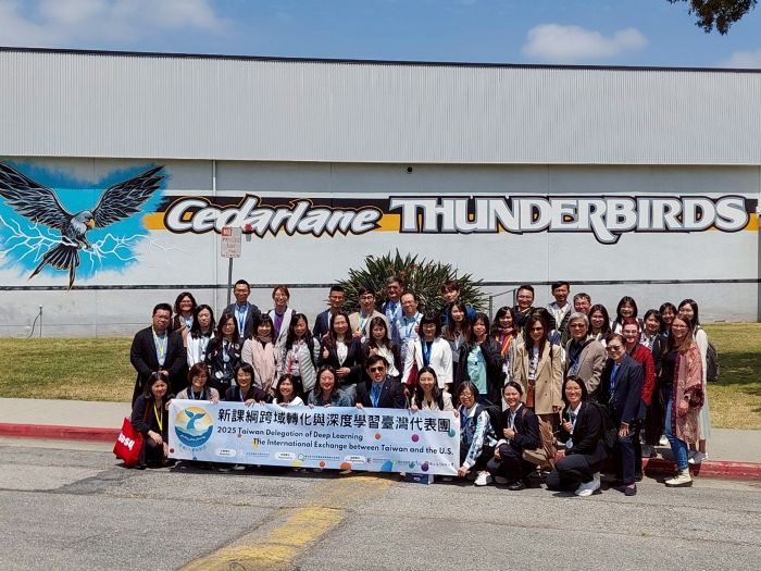 臺灣教育國際交流再升級，NPDL深度學習代表團美國參訪，點亮素養導向課程新視野