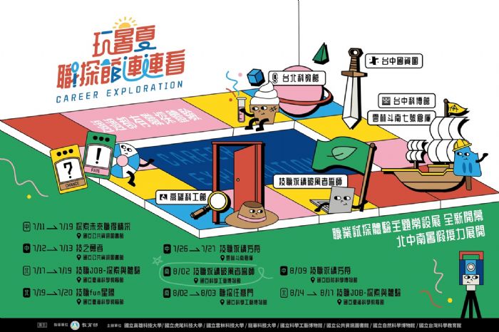 玩暑夏 職探館連連看！教育部「技職永續破風者」暑假職業體驗展，帶您探索多元技職魅力