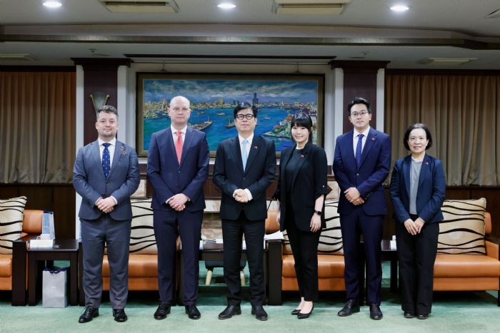 城市牽起友誼之橋，波蘭臺北辦事處處長首訪高雄，台波合作持續升溫