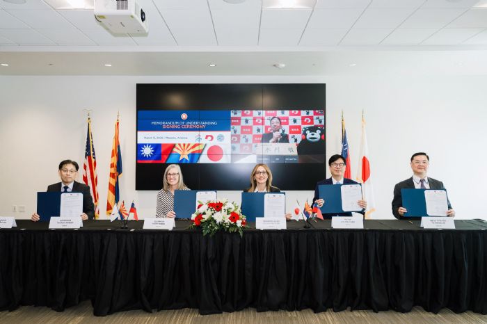 高雄攜手亞利桑那與熊本簽署合作備忘錄，打造台美日半導體戰略三角