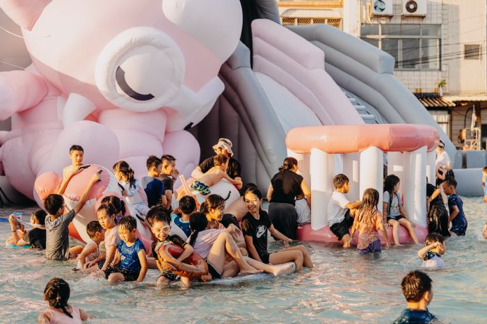 旗津氣墊水樂園7/26涼爽登場！童趣夏日玩水、風箏節接力FUN暑假
