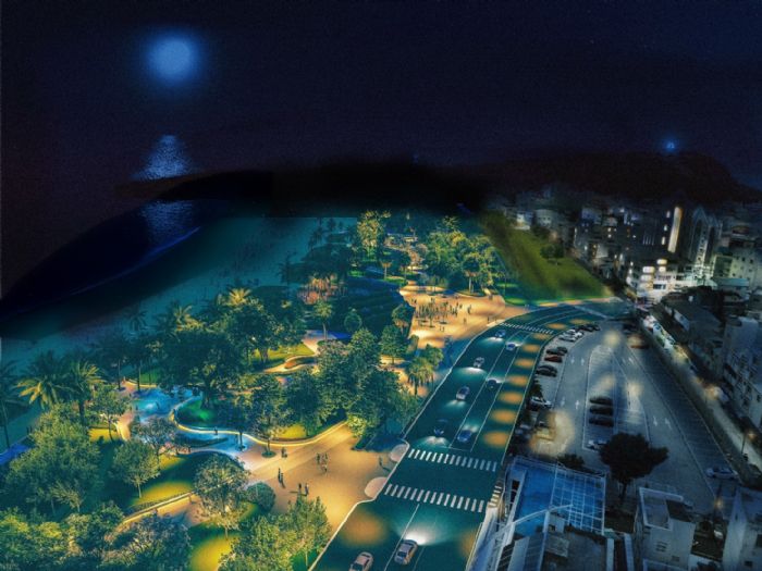 「灣區大港‧旗津領航」4.78億挹注旗津，海水浴場建築景觀工程，17日正式動工