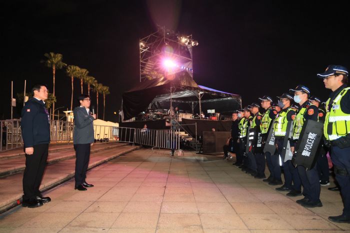 安心迎新年！高雄跨年維安全面升級，跨局處實兵演練守護每一份歡樂