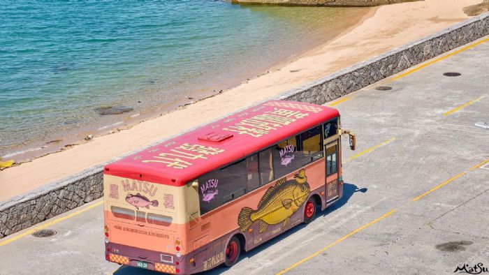 馬祖驚喜現身「黃魚公車」搭車就像穿梭在海味時光罐頭裡