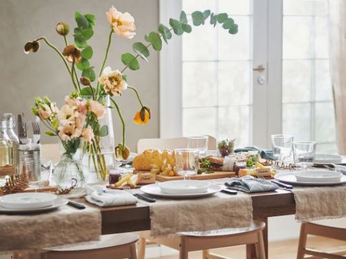 打造優雅用餐空間，透過餐桌擺設瞬間提升幸福感