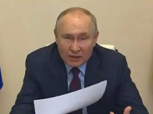 普丁強調西方是俄羅斯敵人並指責操縱烏克蘭