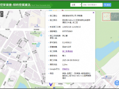 高雄深化公共管線挖掘安全管理，攜手勞工局強化深開挖工程監督，保障施工安全與市民福祉