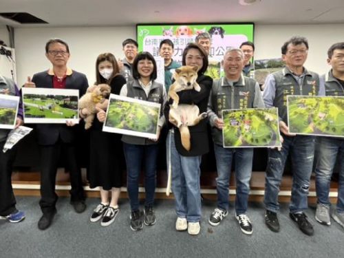 台南新增3處寵物友善公園，預計年中竣工