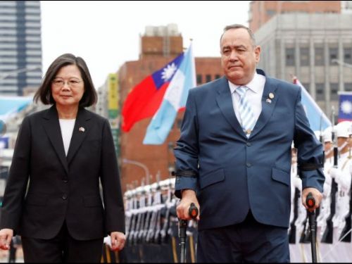 危地馬拉總統訪台　稱無條件支持台灣