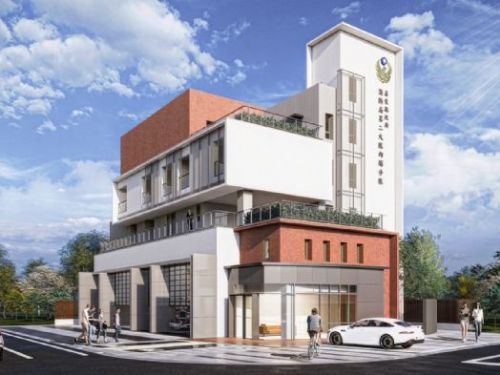 屏東內埔消防分隊新廳舍動土，以提升消防工作環境強化戰力