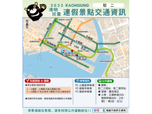 清明連假高雄市交通與活動安排：讓您輕鬆出遊，享受快樂假期