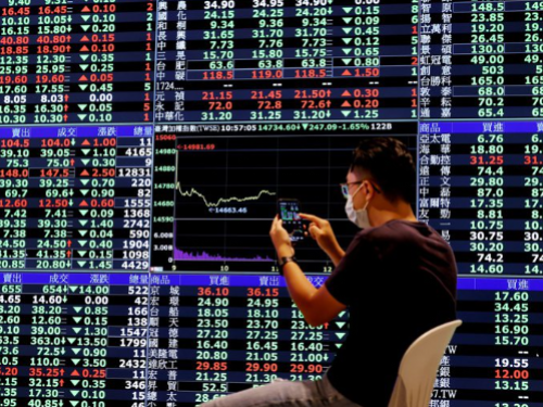 台積電法說今登場 股價站上589元 台股早盤漲逾百點