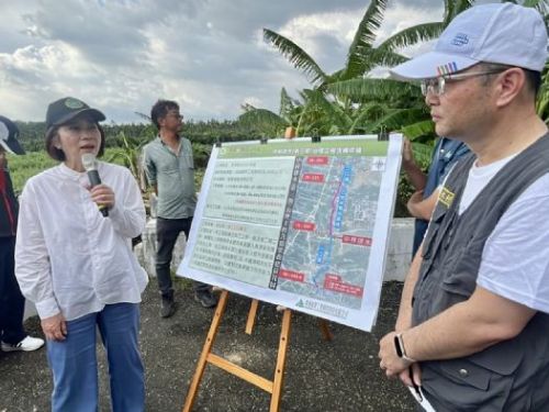 凱米颱風後屏東重建：周縣長親自視察災後復建進度