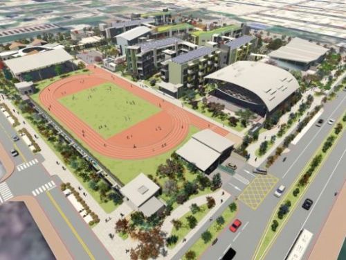 安南區蓬勃發展！九份子國中小二期工程動土，結合校舍與停車場提升生活品質